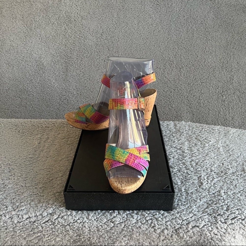 Ditto Women Multicolor Wedge Sandals